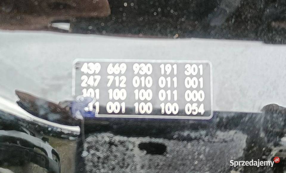 MERCEDES GLA W247 H247 MASKA POKRYWA