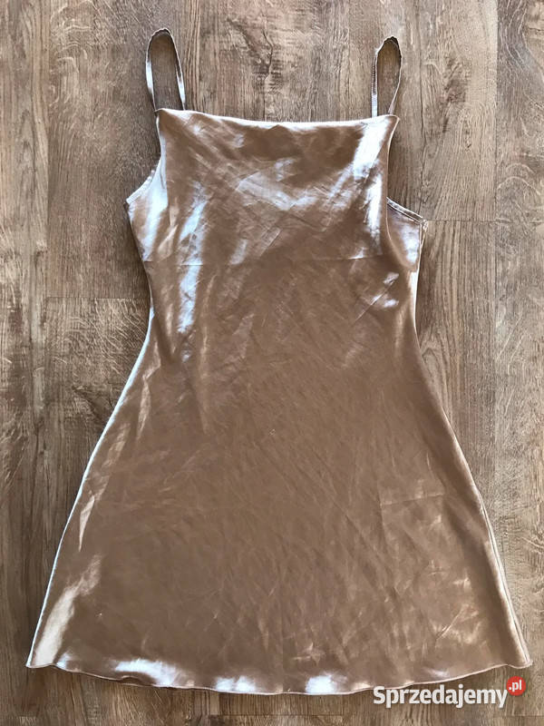 Satynowa mini sukienka Shein Spódnice i sukienki Hajnówka