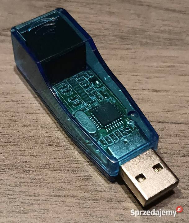Adapter USB na Ethernet RJ45 Ethernet 10Mbit opolskie