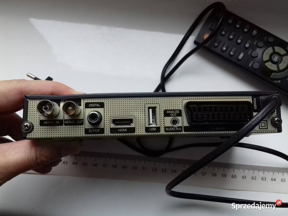 Opticum Dekoder STB HD T90 DVBT pilot HDMI TV Bydgoszcz sprzedam