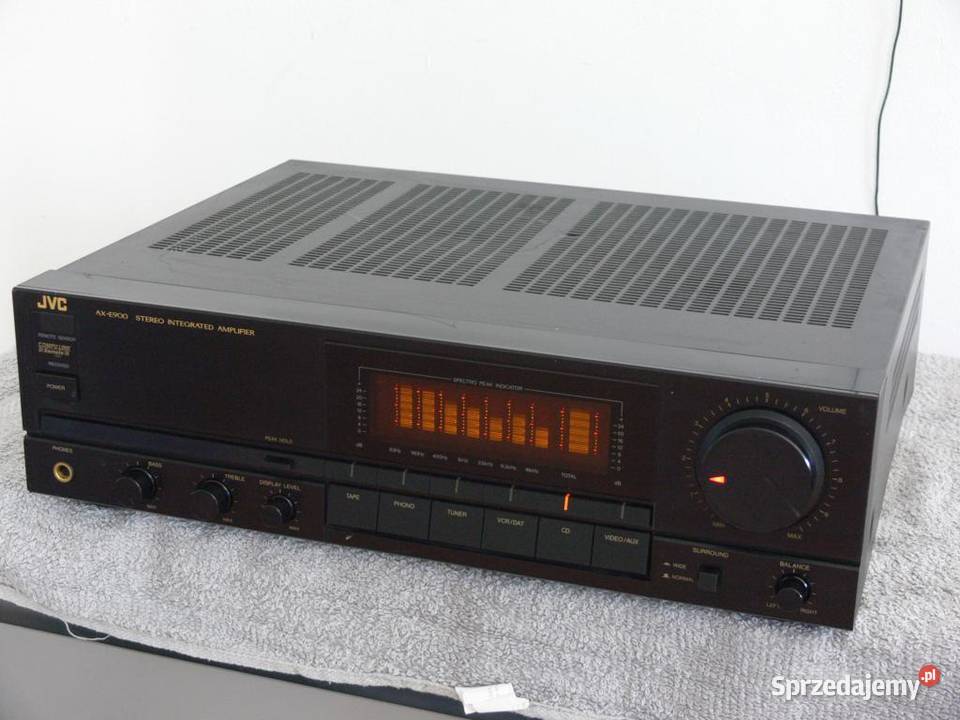 Wzmacniacz JVC z wyświetlaczem WYSYŁKA Jasło sprzedam