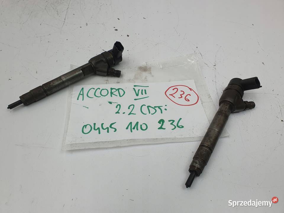 WTRYSKIWACZ Honda Accord VIII 22 CTDI 0445110236 Chełm