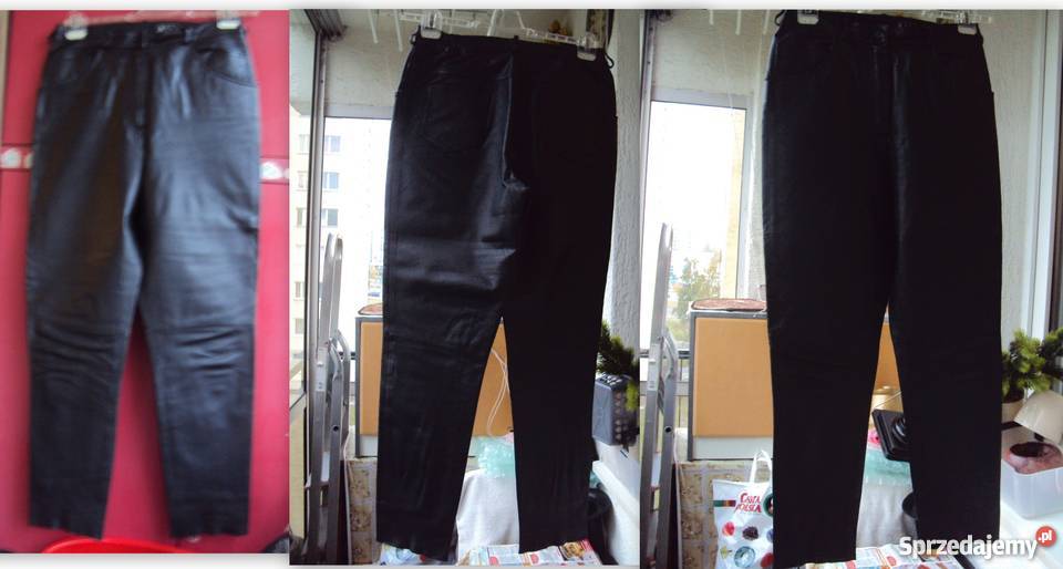 Spodnie skórzane
