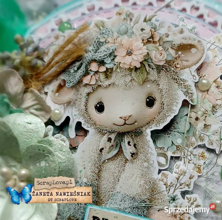 Mini albumik wielkanoc prezent zajączek małopolskie