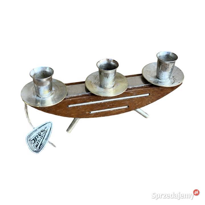 Stylowy midcentury modern świecznik JRUSMetall sprzedam