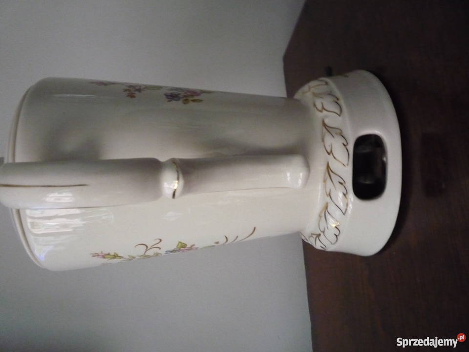 Angielski czajnik z zaparzaczem antyk Ryki