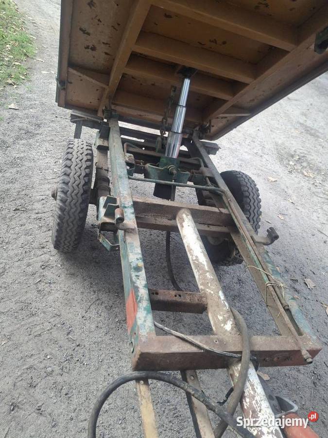 Przyczepa wywrotka 3stronny kipper hydrauliczny Krosno Odrzańskie