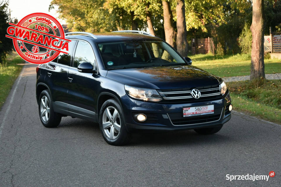 Volkswagen Tiguan 2.0TDi 140KM Manual 2014r. NAVi PDC Climatronic g.fotele…