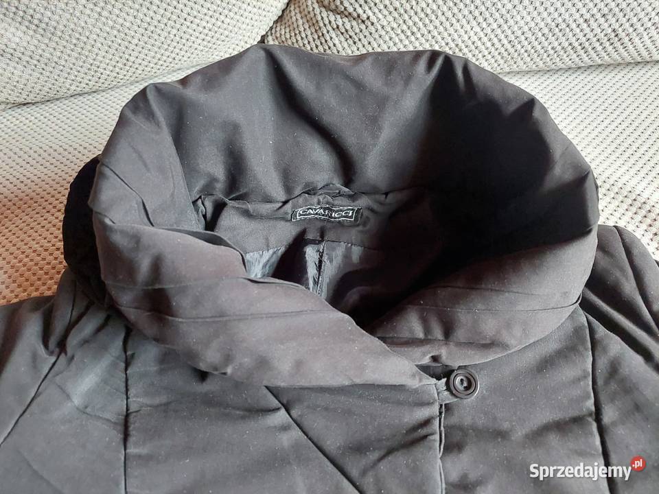 Cavaricci czarny płaszcz rozmiar 4446 Kraków sprzedam