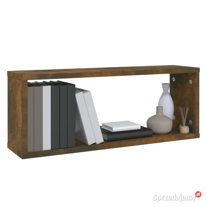 Półki ścienne 6 przydymiony dąb 60x15x23 Warszawa