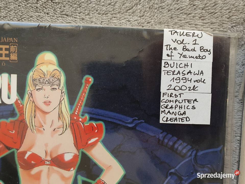 Takeru tom 1 2 Buichi Terasawa Manga 1994 Gdynia sprzedam