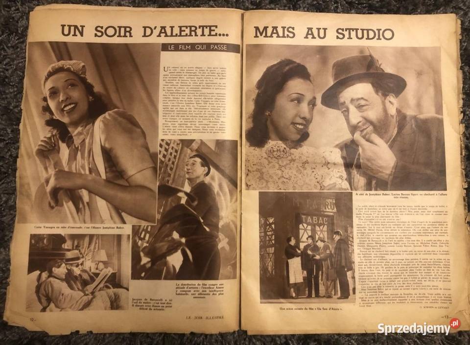 Czasopismo Le soir illustre 1940 Opole