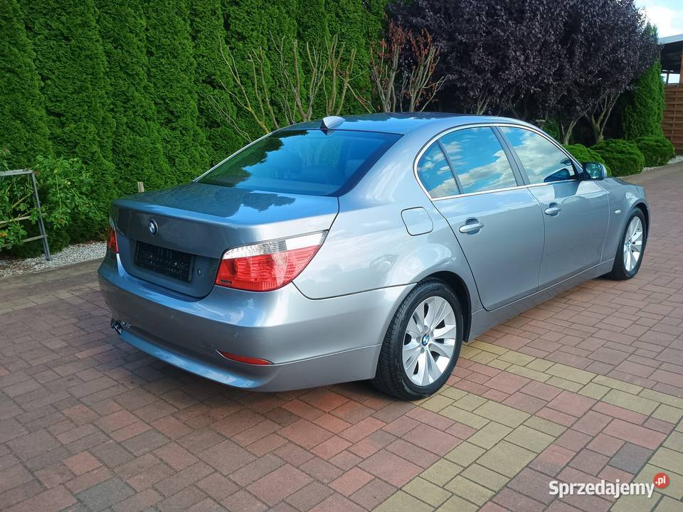 BMW 520i E60 22i 170 6biegów Nawigacja Tempomat wielkopolskie Witkowo