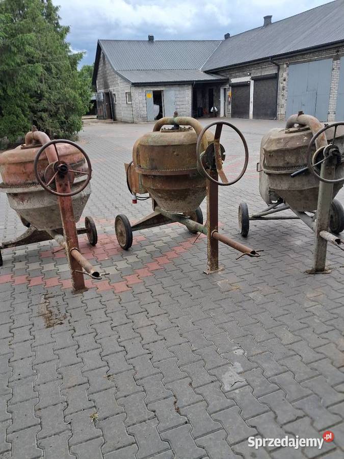 Sprzedam betoniarki 200l
