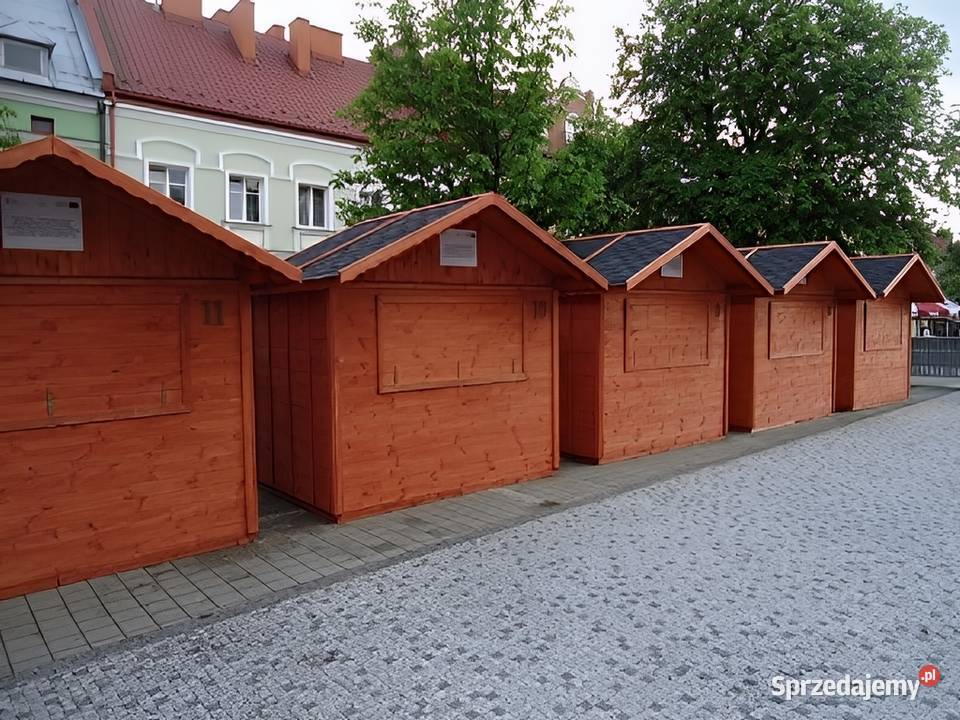 DOMEK HANDLOWY 1 DREWNIANY KIOSK SKLEPIK Parzymiechy