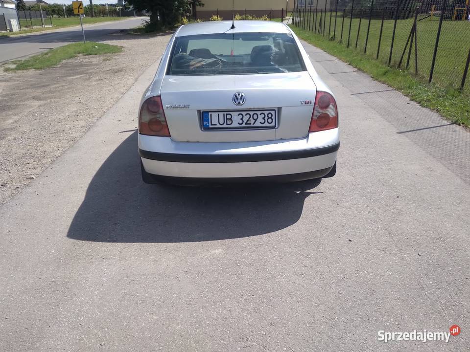 sprzedam vw passat 19 TDI 130 manualna Passat Wola Przybysławska