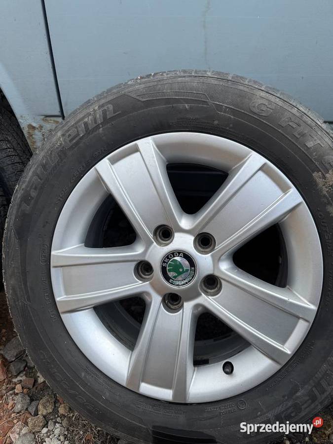 Felgi skoda 15 ori Wierzbno
