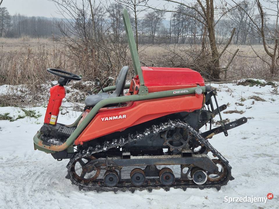 Traktorek traktor YANMAR AC18 18 Z Glebogryzarką Rolnictwo