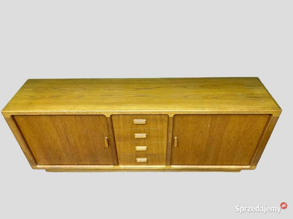 duńska tekowa komoda sideboard XL Projekt Warszawa