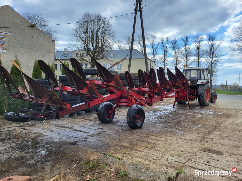Pług 7skibowy obracany Naud Na zabezpieczeniu Wąbrzeźno sprzedam