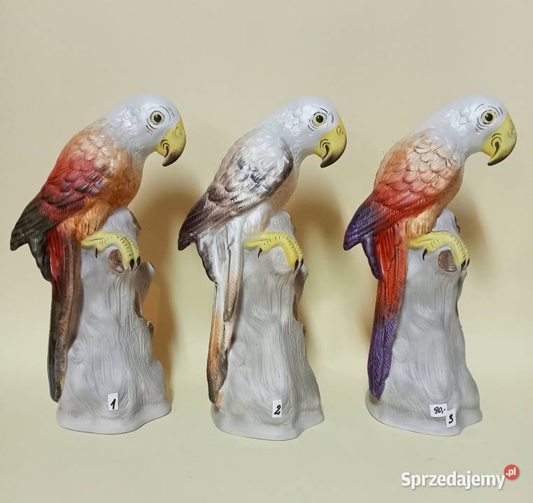 Porcelana Nofi Rumunia papuga do kolekcji 275 Środa Wielkopolska