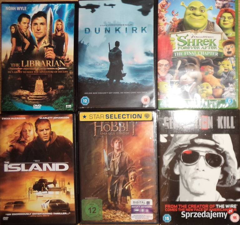 12x Filmy DVD ang Vin Diesel Tom Cruise Keanu Rzeszów