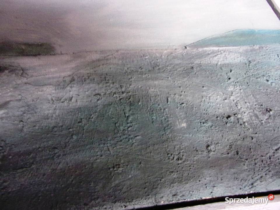 Wyjatkowy obraz olejny na płótnie Księżycowy Malarstwo mazowieckie Warszawa