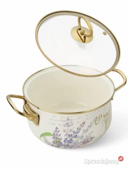 229 Garnki emaliowane Lawenda Masterpan Garnki i szybkowary Zabrze
