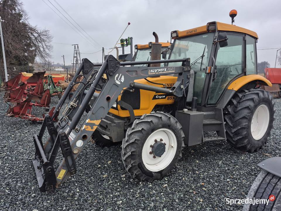 Renault Ares 540 z ladwaczem case same zetor Renault Turek