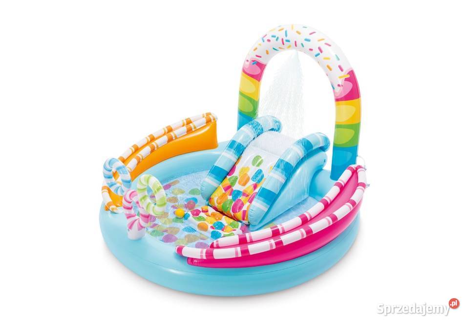 Plac zabaw dmuchany Cukierek 170x168x122 INTEX wielkopolskie Poznań