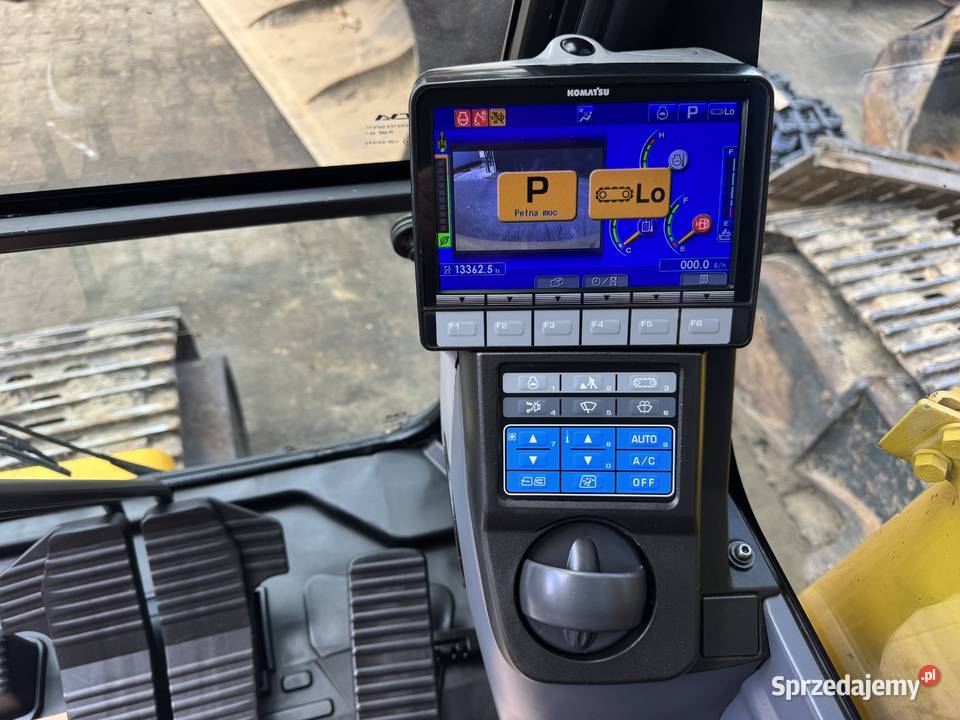 Wynajem koparki gąsienicowej Komatsu PC360LC11 wielkopolskie Poznań