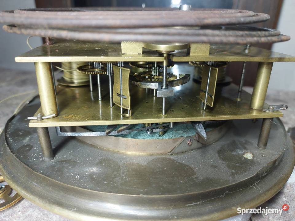 161 Zestaw mechanizm starego zegara kwadransowy pomorskie Tczew