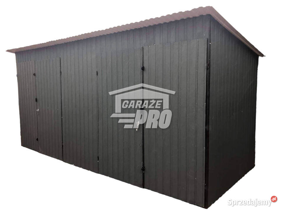 Domek odrodowy 5x2 2x brama dwuskrzydłowa Chełmo