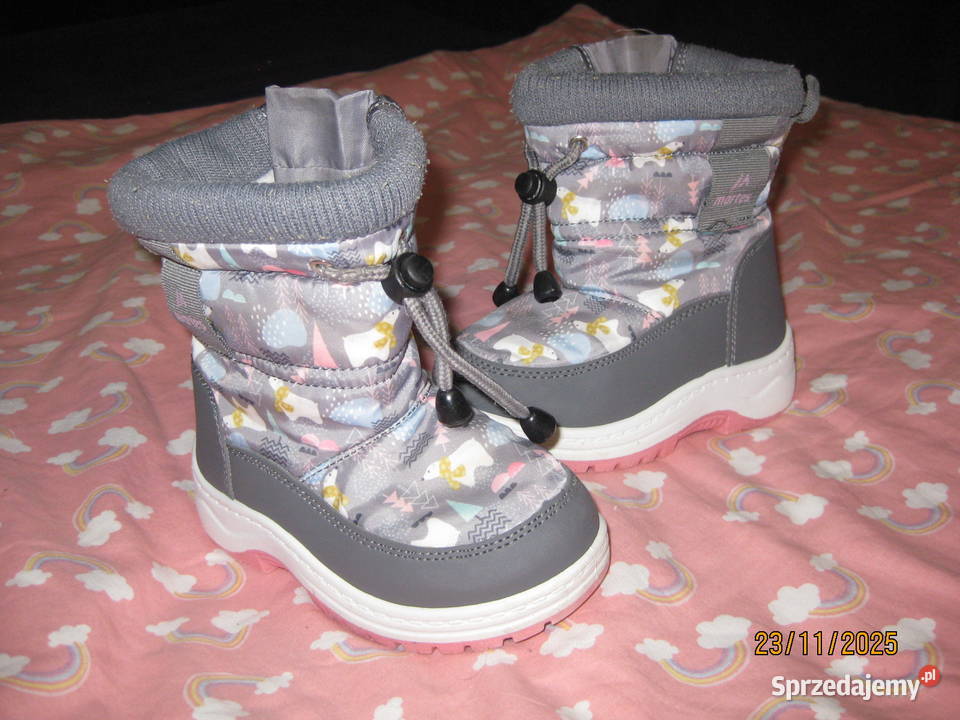 Buty zimowe śniegowce 24 uniseks Pozostałe Chełm sprzedam