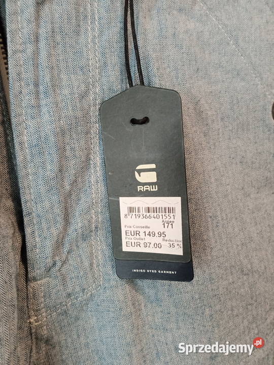 Gstar spodnie NOWE RACKAM TAPERED CARGO Łódź