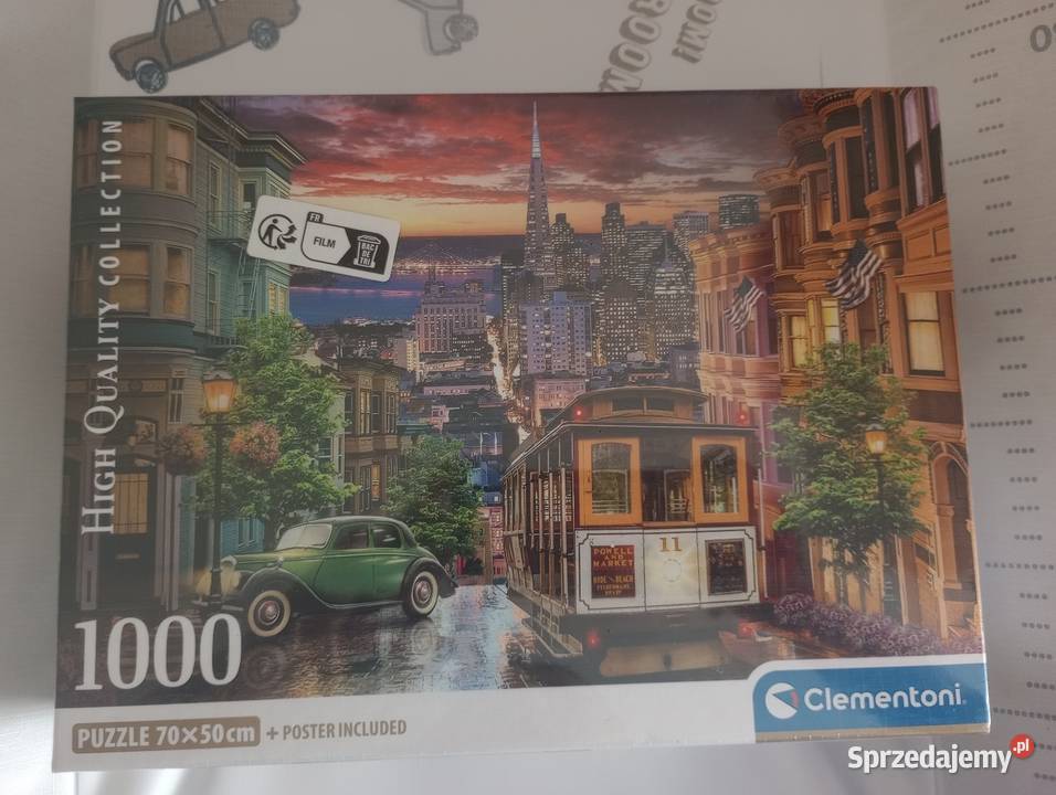 Nowe puzzle Clementoni San Francisco 1000 Clementoni Szczecin