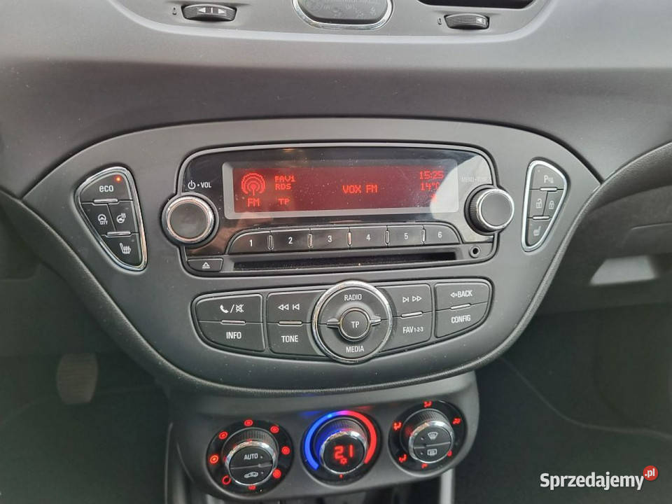 Opel Corsa 10 TURBO GWARANCJA manual serwisowana Rok produkcji 2015