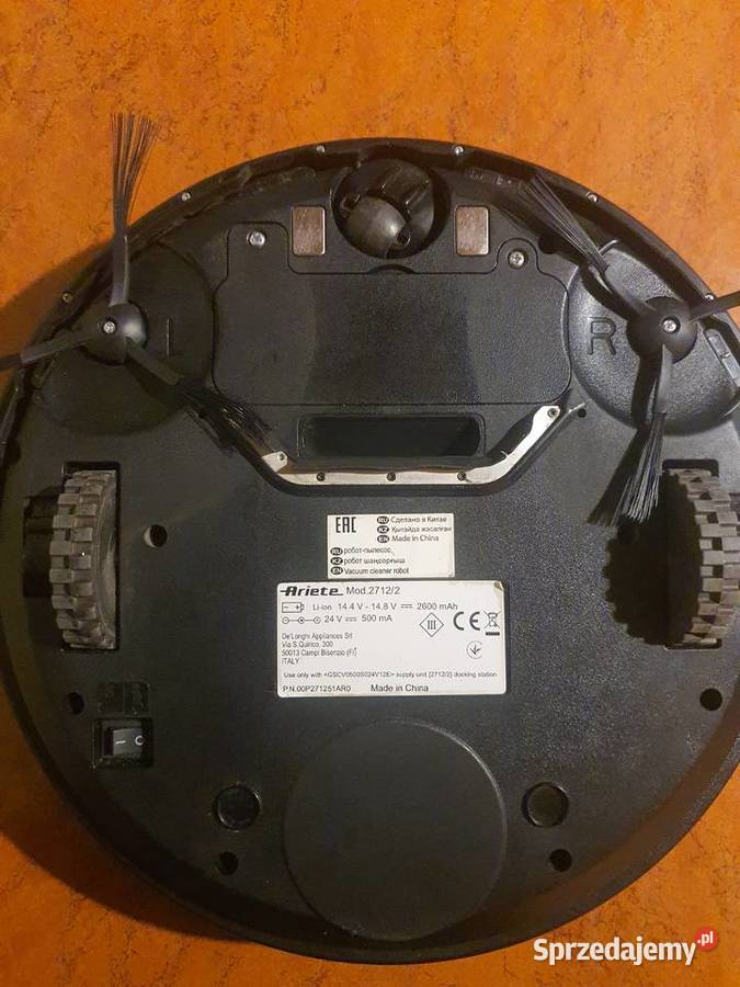 Duży Robot odkurzający Ariete Evolution 20 łódzkie Łódź
