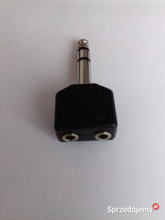 Przejsciówka rozgałęźnik przejście JACK Wtyk 63 Audio Tomaszów Lubelski