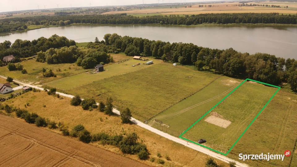 Działka z linią brzegową i prywatną plażą Grunty i działki kujawsko-pomorskie