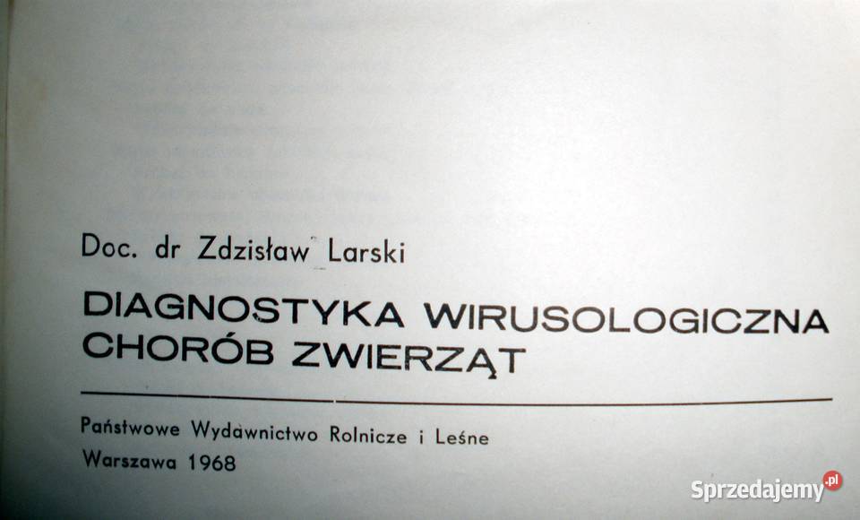 Diagnostyka wirusologiczna chorób zwierząt małopolskie Kraków
