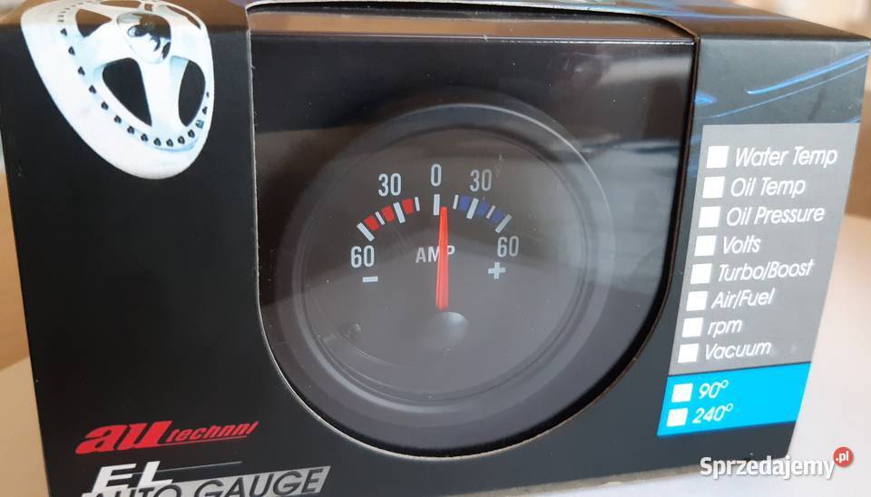 Amperomierz VDO Auto Gauge mazowieckie Marki