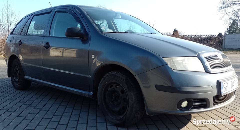 Skoda Fabia 14 LPG Combi 2006 80 59 kW nieuszkodzony Fabia Škoda Piekary Śląskie