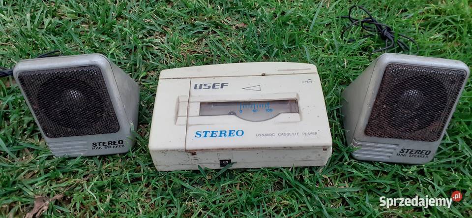 Walkmen głośniki łokmen odtwarzacz kaset Tuszkowo