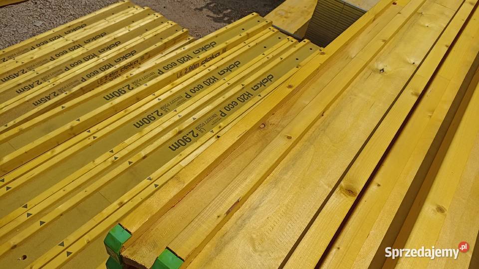 Dźwigar H20 Doki Belki Tregi Legary Szalunek Dom i Ogród Puławy sprzedam
