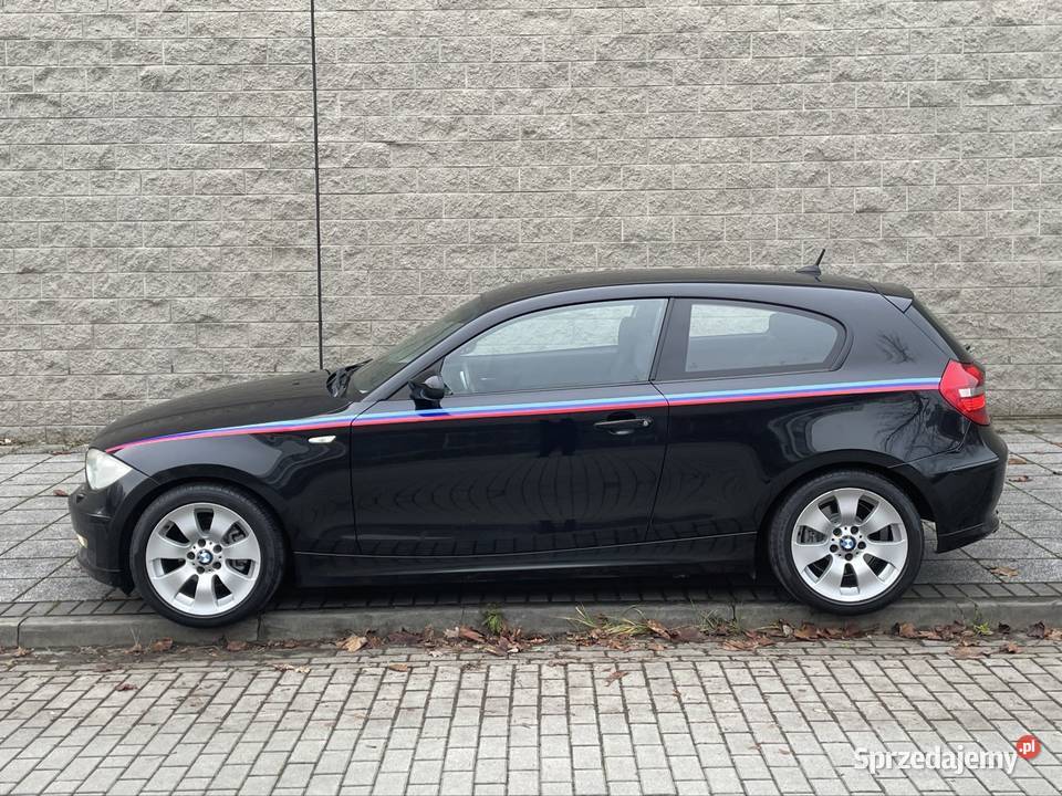 BMW e81 120d Lift 2009 Bixenon Czarna lala na sprowadzony Będzin