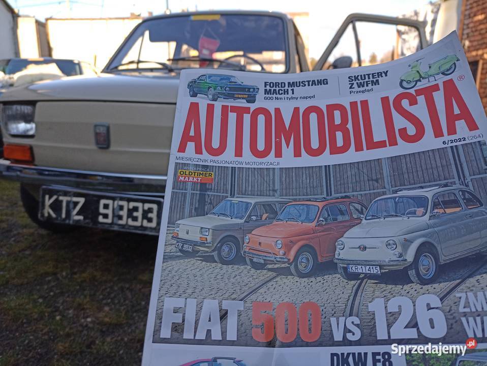 Fiat 126p Maluch Legenda PRL 1 seria 600tka 100 Katowice