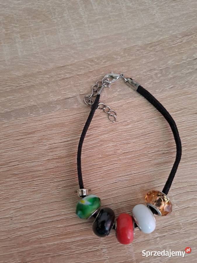 Bransoletka z kolorowymi koralikami Wrocław