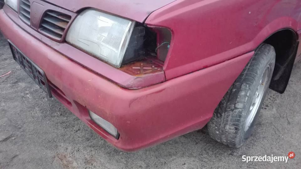 Polonez lampy zderzak przod fso daewoo maska Suskowola