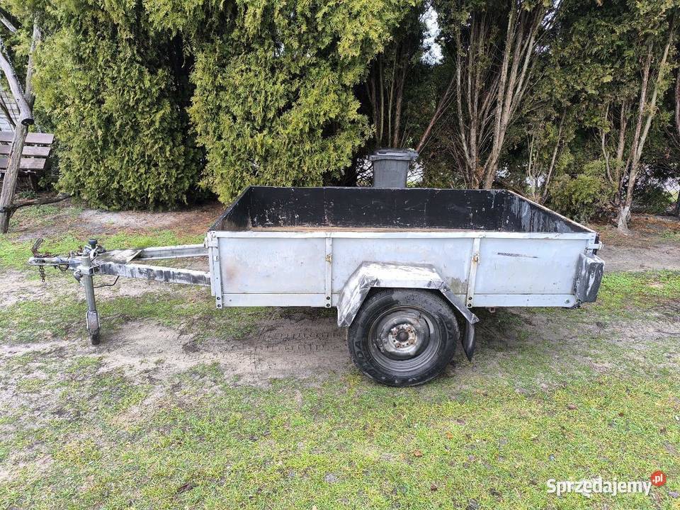 Przyczepka samochodowa zarejestrowana 1